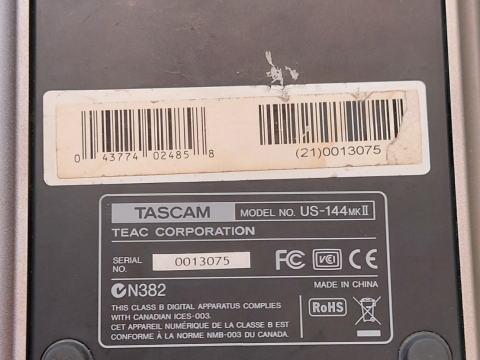 Soundcard TASCAM US-144MK giá 3.400.000 VNĐ