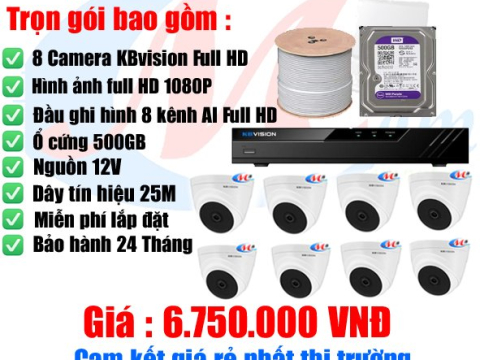 Lắp đặt camera trọn gói