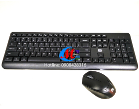 COMBO CHUỘT VÀ BÀN PHÍM WIRELESS DESKTOP IK7300