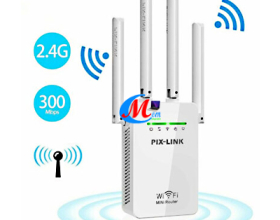 Kích sóng wifi 4 angten 