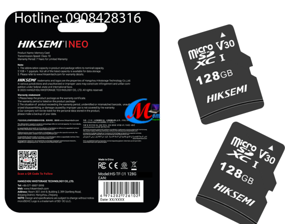 THẺ NHỚ HS - TF - D1 128GB