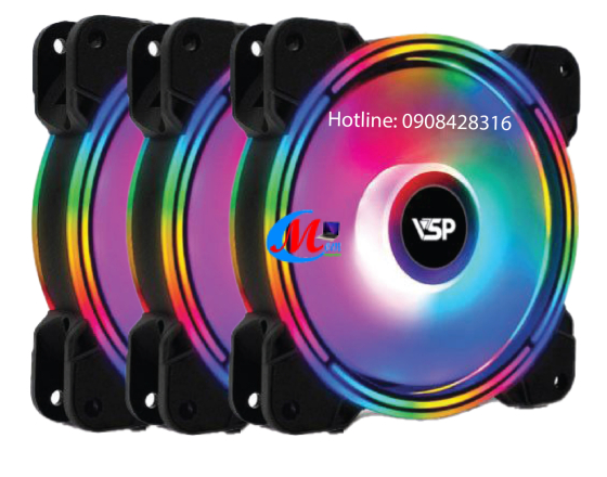 BỘ KIT 3 FAN VSP LED ARGB V308C