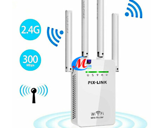 Kích sóng wifi 4 angten 