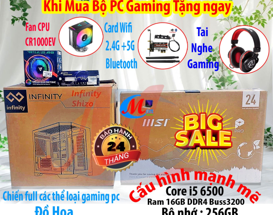 Bộ PC Gaming ( HOT SALE MÙA HÈ 2026) 