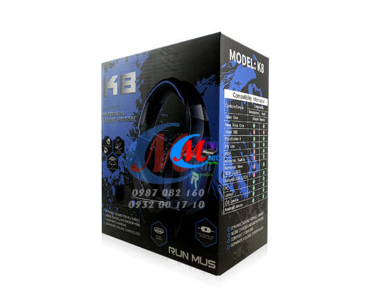 Tai Nghe Gaming K8 