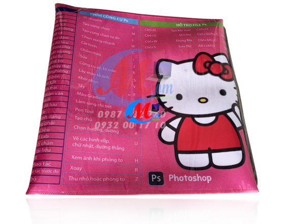 Bàn di chuột công thức size 30x70