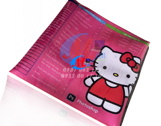 Bàn di chuột công thức size 30x70