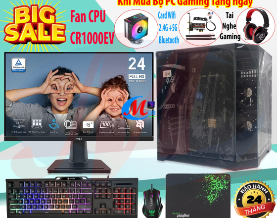 Bộ PC Gaming ( HOT SALE MÙA HÈ 2026) 