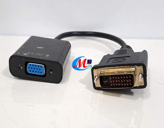 Cáp chuyển đổi DVI sang VGA ( Loại tốt)