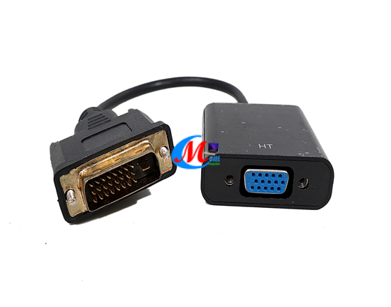 Cáp chuyển đổi DVI sang VGA ( Loại tốt)