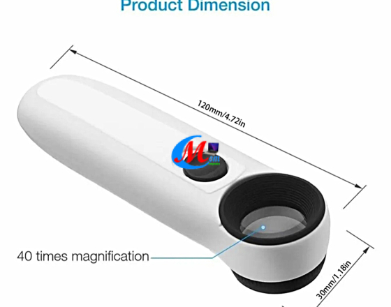 Kính lúp cầm tay chính hãng zoom 40x