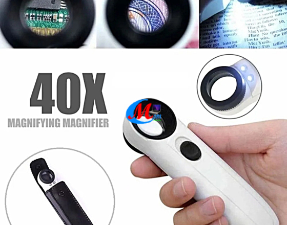 Kính lúp cầm tay chính hãng zoom 40x