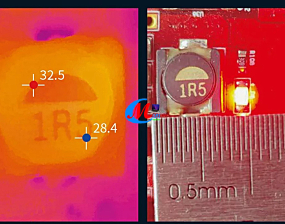 Camera nhiệt PCB sửa mainboard chạm chập