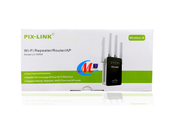 Kích sóng wifi 4 angten 